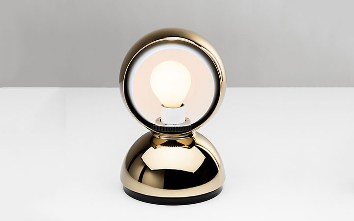 Eclisse PVD Table Lamp by Artemide Table Lamps